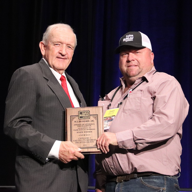 Georgia Farm Bureau presents state awards at convention